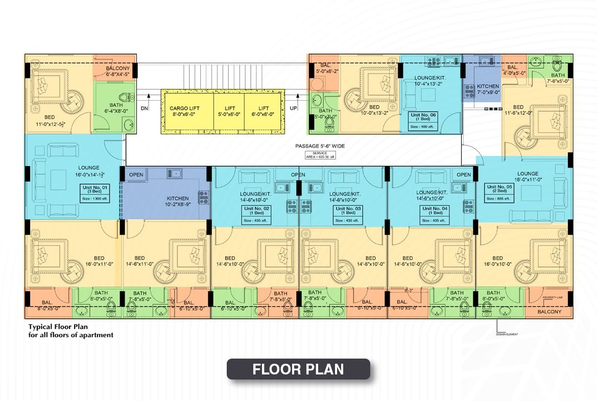 Iqbal Residencia Floor plan