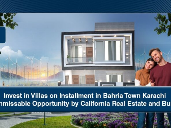 Invest in Villas on Installment in Bahria Town Karachi