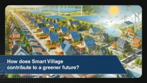 How does Smart Village contribute to a greener future